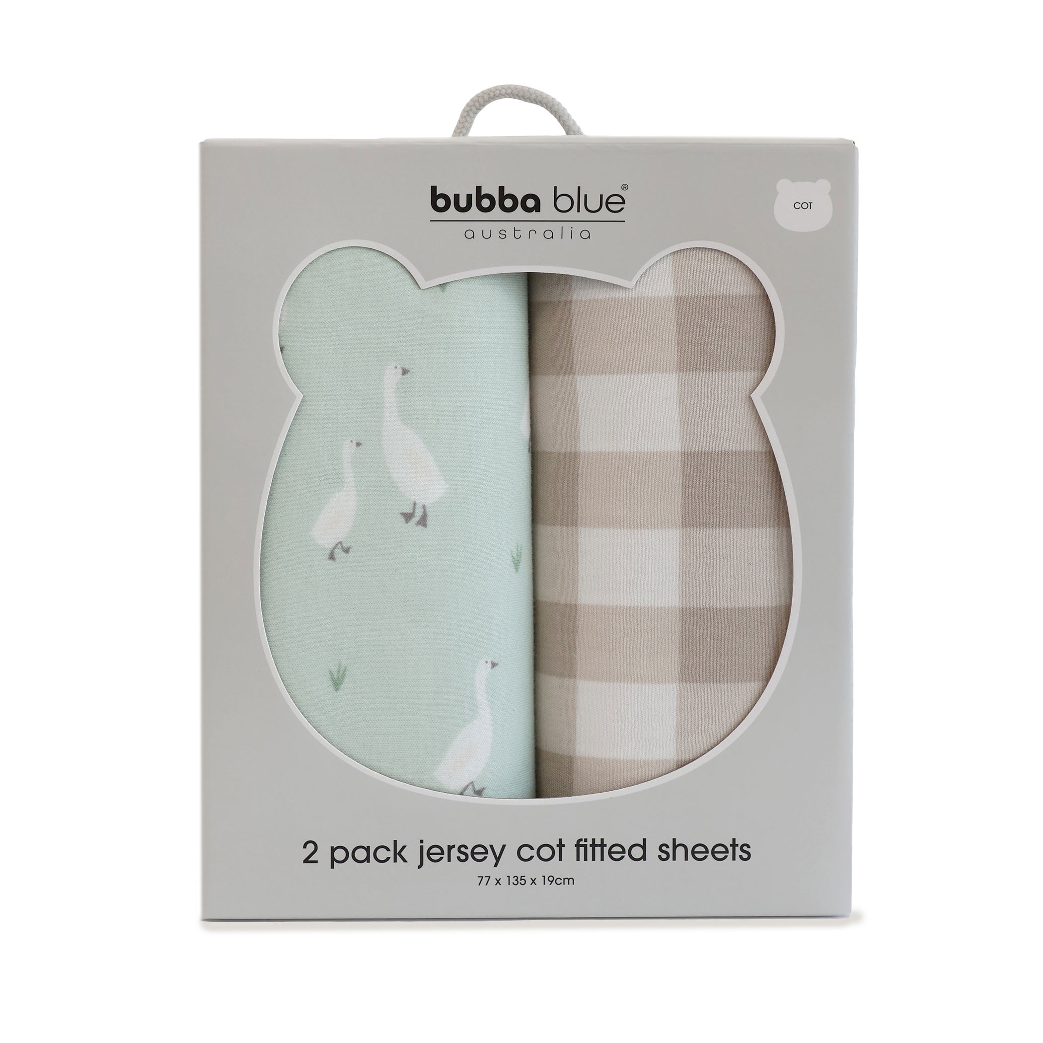 2-Pack Jersey Knit Cot Fitted Sheets - Olive & Taupe Colors | Soft Stretchy Bed Sheets for Baby Cribs, Toddler Beds & Daycare Centers