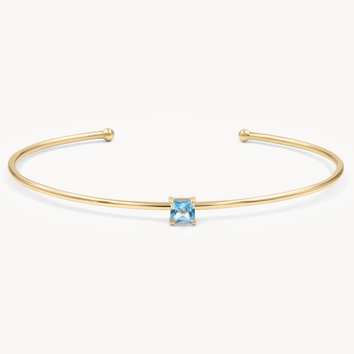 Birthstone Cuff Bracelet for Women - Personalized Sterling Silver Zodiac Charm Bracelet - Perfect for Birthday, Anniversary & Mother's Day Gifts