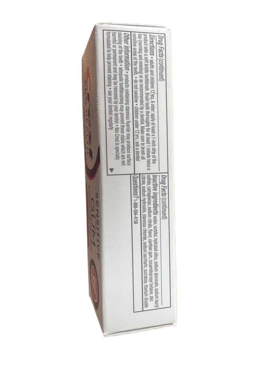 Crest Pro Health Gum and Sensitivity Toothpaste for Sensitive Teeth Relief - Soft Mint Flavor, Travel Size 0.85 oz (24g) - Pack of 6 | Gentle Dental Care for Gum Protection & Tooth Sensitivity | Perfect for Travel, Office & Daily Oral Hygiene Routine