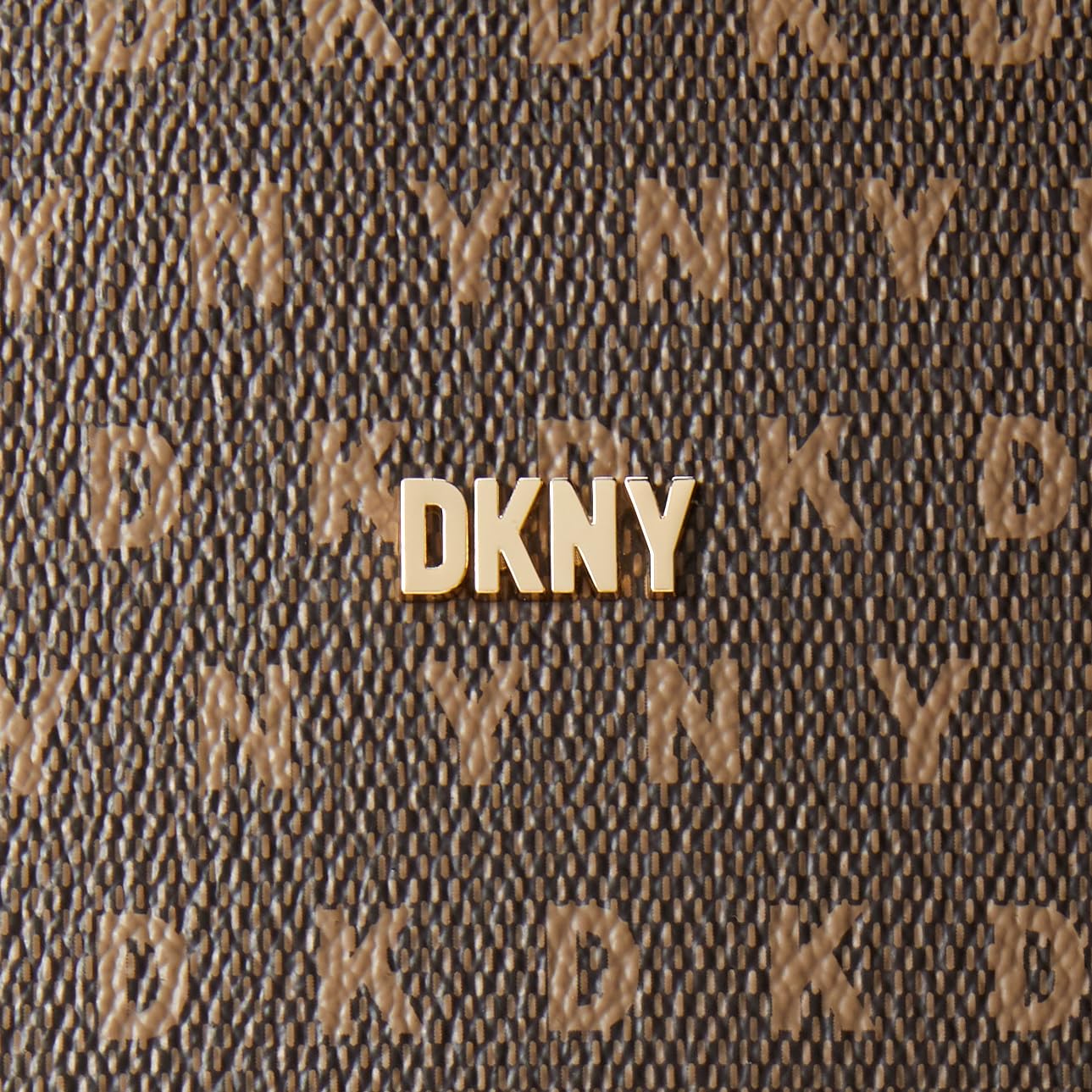 DKNY Chelsea Backpack for Women & Men - Stylish Mocha & Cashew Brown Leather Laptop Backpack - Perfect for Work, Travel & College Campus Use