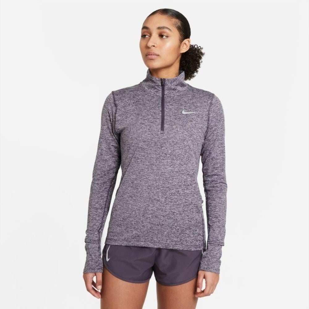Nike Women's Element 1/2 Zip Running Top - Lightweight Performance Shirt for Jogging, Gym & Outdoor Workouts - Breathable Moisture-Wicking Athletic Wear for Women