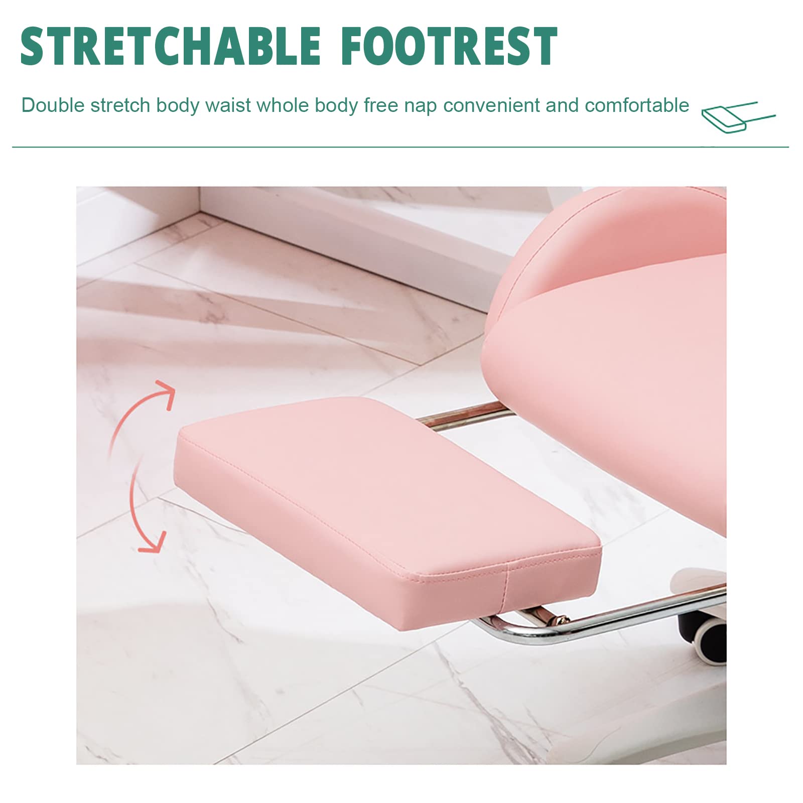 Ergonomic Pink Gaming Chair with Adjustable Lumbar Support & Headrest - High Back PU Leather Computer Chair with Footrest for Women, Teens & Adults - Perfect for Esports, Streaming & Home Office Setup