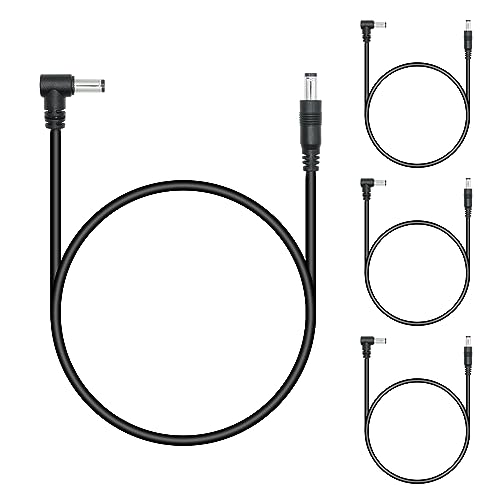 DC5521 Male to Male 0.5M/1.6FT - 4Pcs