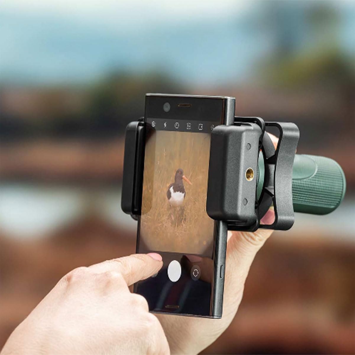 Digi-Scope Smartphone Adapter 60mm - Universal Phone Mount for Telescopes & Microscopes - Perfect for Stargazing, Bird Watching & Science Education