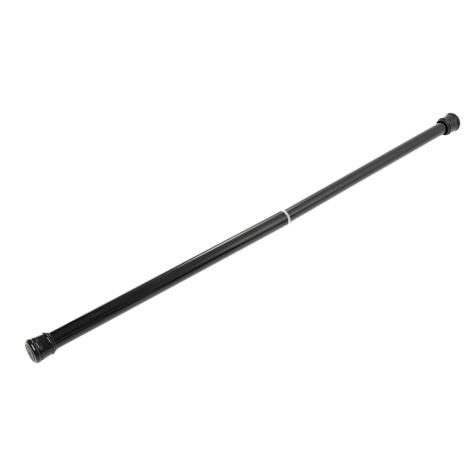 Adjustable Spring Tension Curtain Rod 20-32 Inches (50-80cm) - Expandable Window Rod, Retractable Clothes Drying Pole & Metal Shower Curtain Rod for Kitchen, Bathroom, Dorm Room - Perfect for Hanging Curtains, Towels, and Lightweight Laundry