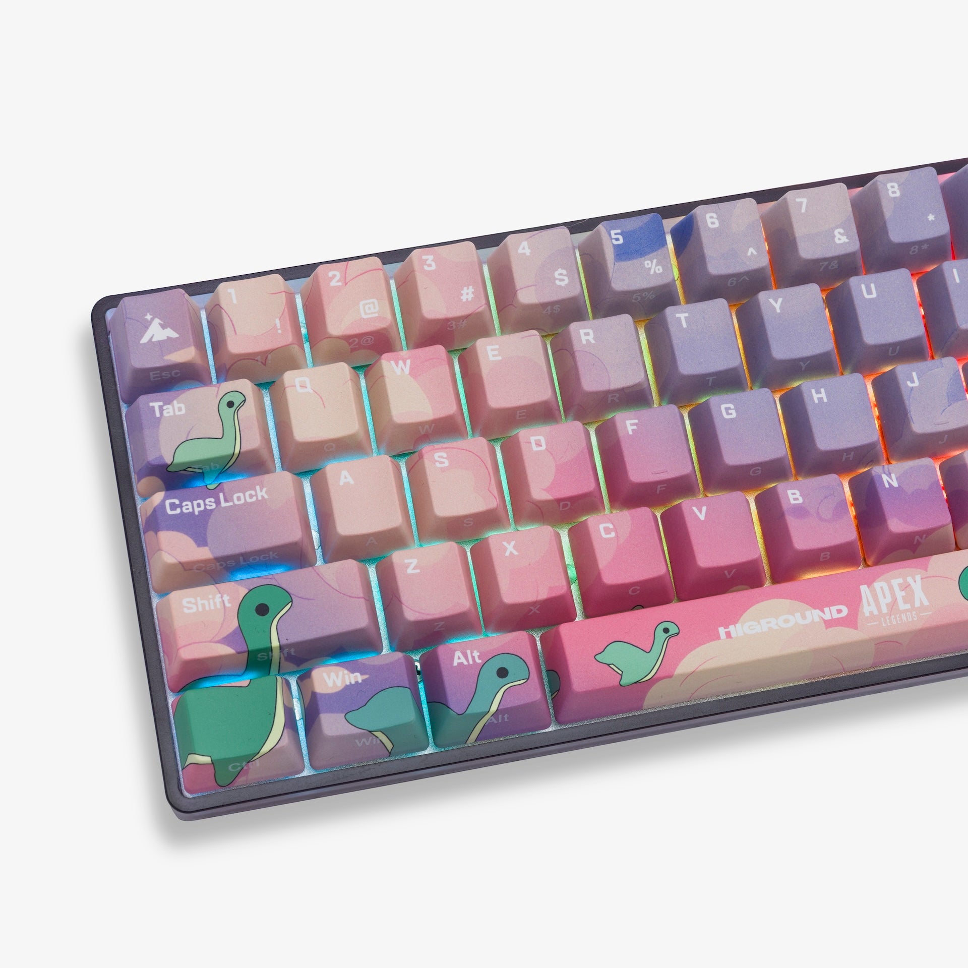Apex Legends™ Higround Performance Basecamp 65HE Mechanical Gaming Keyboard - Custom Nessie Design for PC & Console Gamers | Perfect for Competitive Esports & Streaming Setups