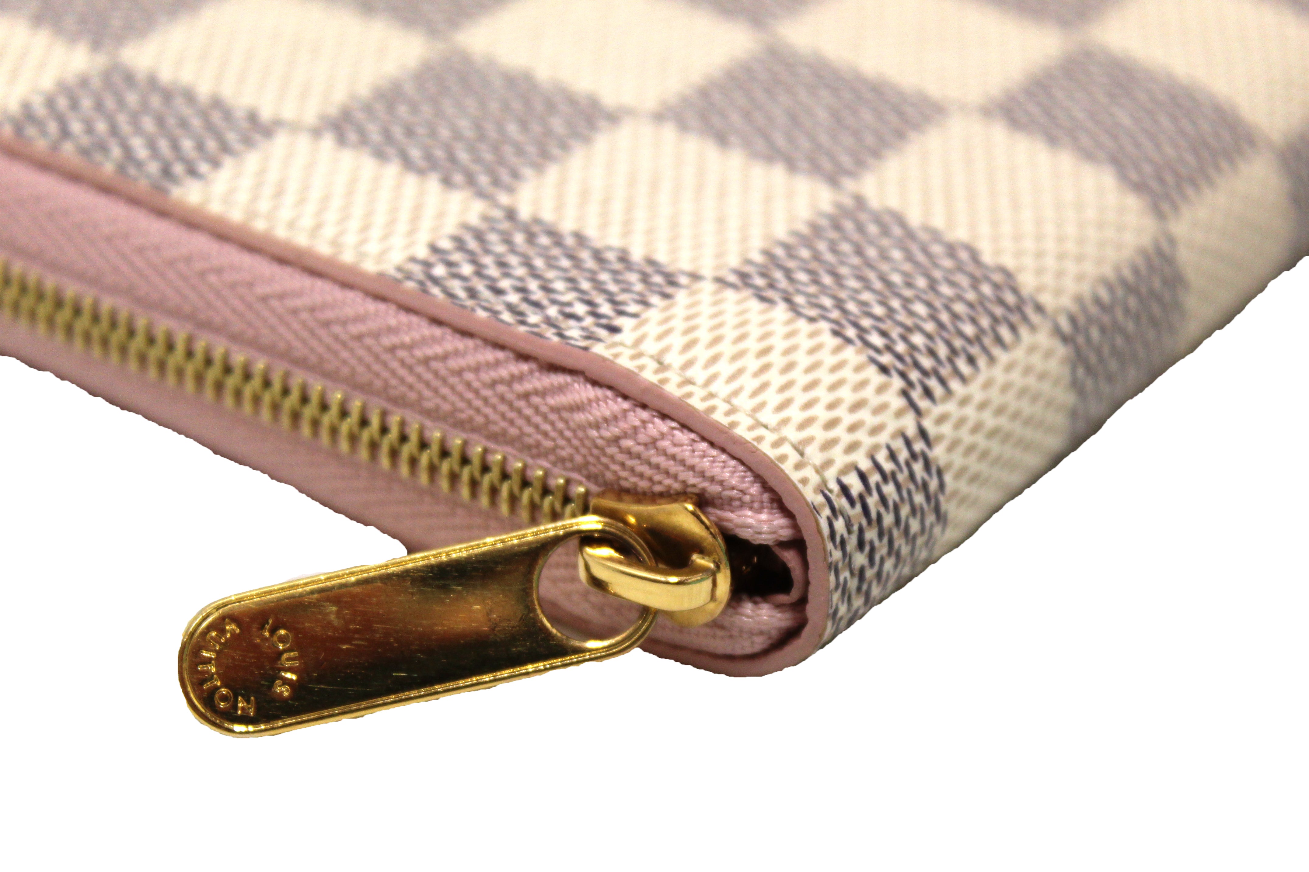 Authentic Louis Vuitton Damier Azur Zippy Coin Purse Wallet - Stylish & Compact for Women's Everyday Use, Travel & Shopping