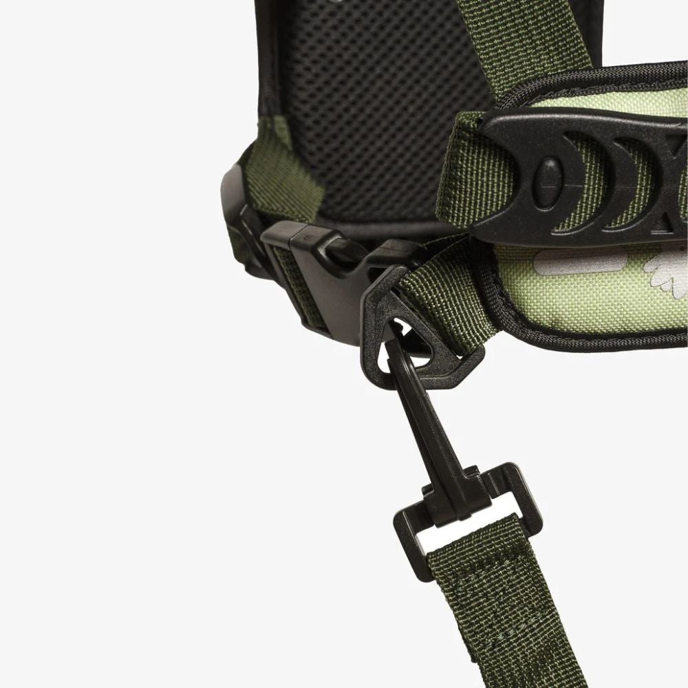 Hobbledehoo 3 Ski Harness for Kids - Adjustable Safety Belt with Quick Release Buckle - Green - Perfect for Skiing, Snowboarding & Winter Sports Training