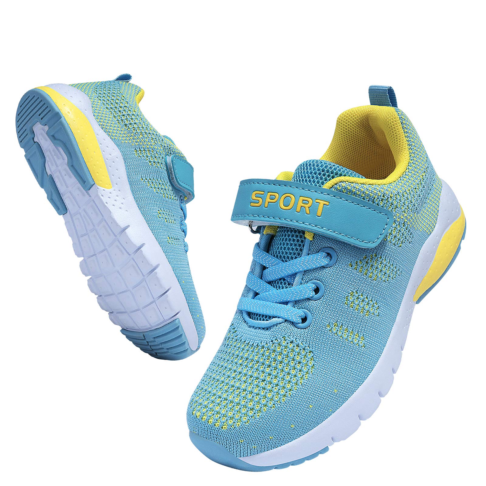 MAYZERO Kids Tennis Shoes - Breathable Lightweight Running & Walking Sneakers for Boys and Girls - Perfect for School, Sports, and Outdoor Play