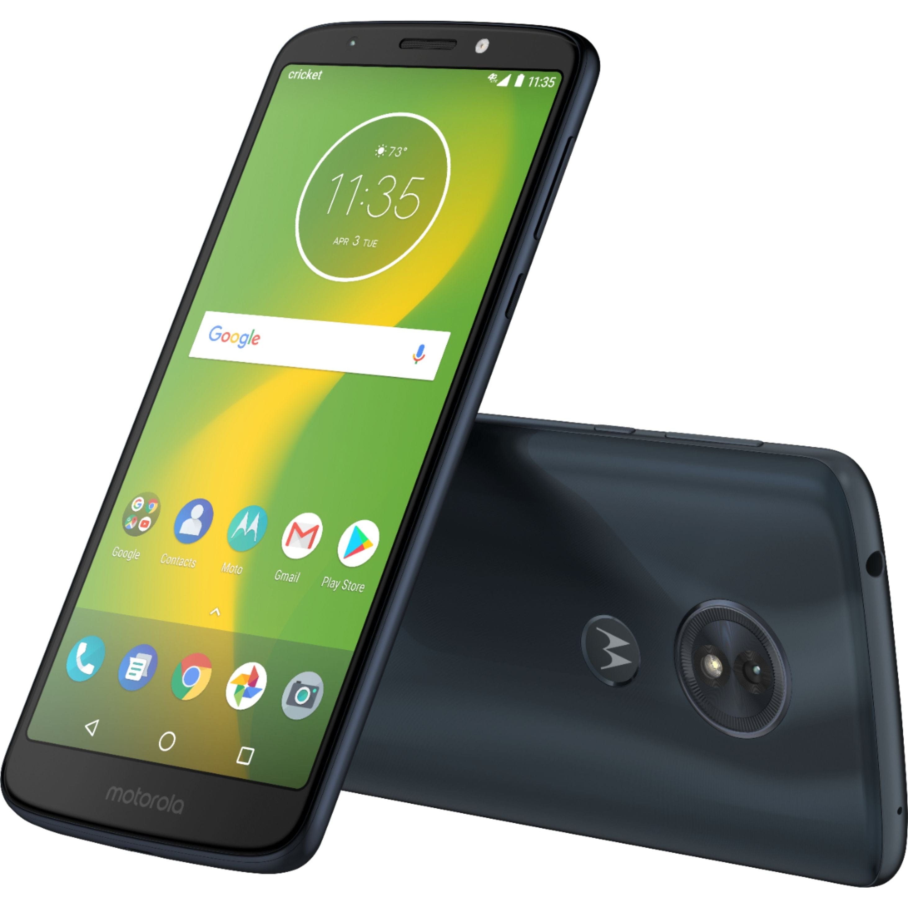 Motorola Moto G6 Forge 16GB Smartphone - Deep Indigo Color, Cricket Wireless Compatible - Perfect for Work, Travel & Everyday Use