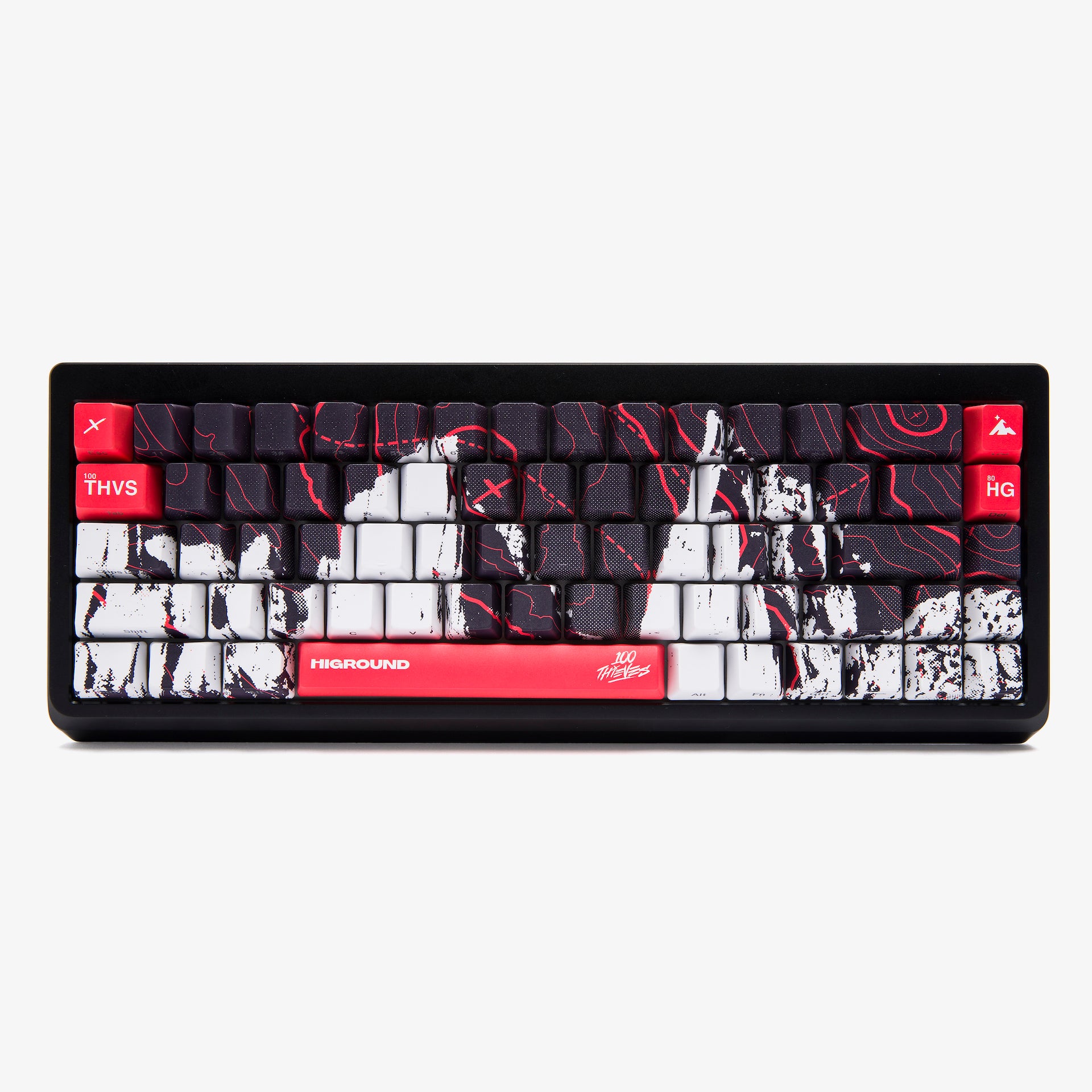 100T x HG Summit 65 Mechanical Keyboard - Onyx Black | 65% Compact Layout | Hot-Swappable Switches | RGB Backlit | Perfect for Gaming, Coding & Office Work