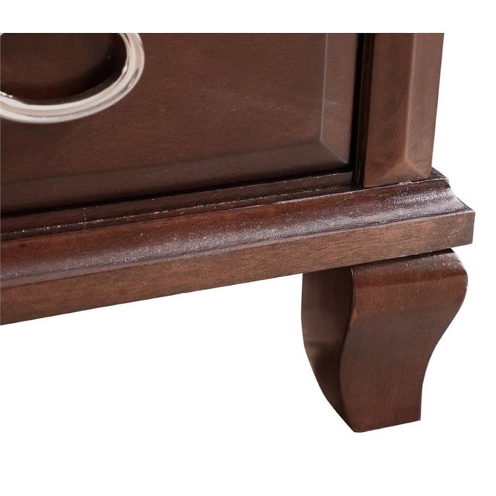 Glory Furniture Triton 8-Drawer Dresser in Cappuccino Finish - Stylish Bedroom Storage Solution for Clothes & Accessories