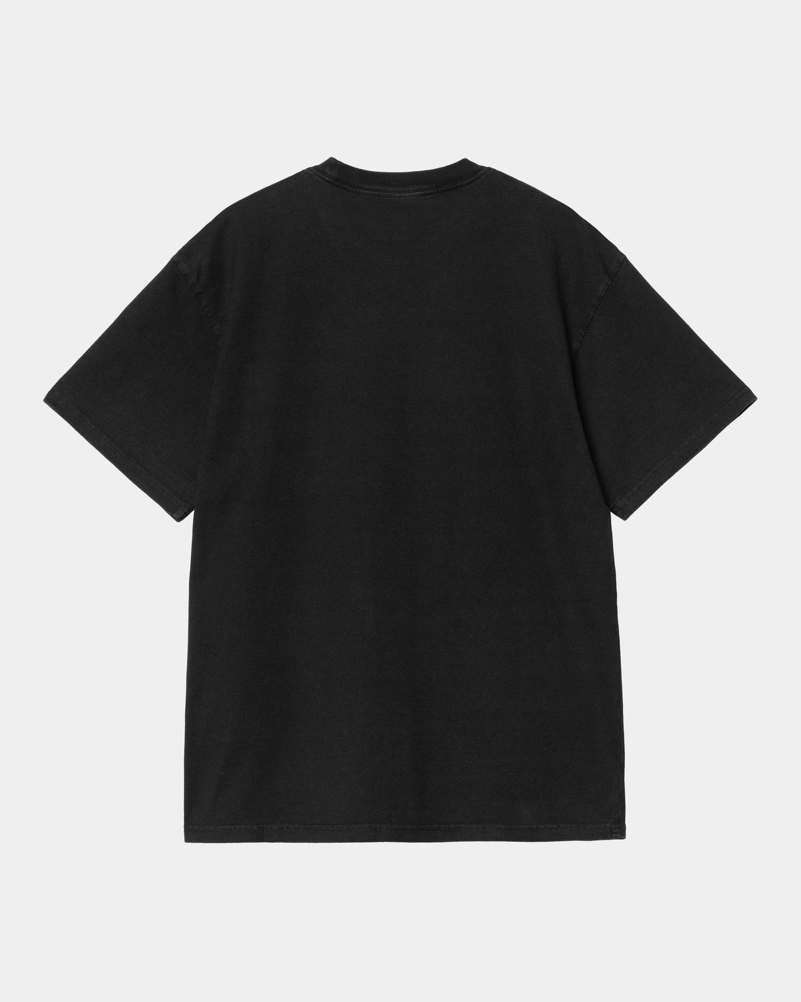 Men's Ingo Pocket T-Shirt - Soft Cotton Crew Neck Tee with Chest Pocket | Black | Casual Wear for Everyday Comfort