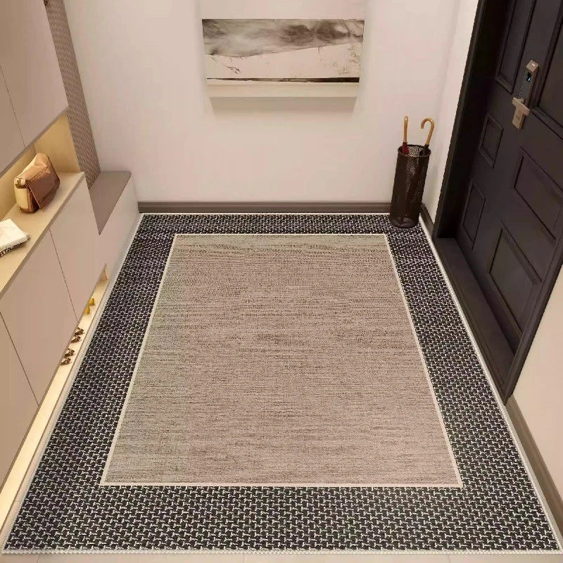 Rosie Geometric Waterproof Spillproof Runner Rug - Non-Slip Hallway Carpet for Entryway, Kitchen, Bathroom & High Traffic Areas | Easy to Clean & Durable Floor Mat for Home Decor
