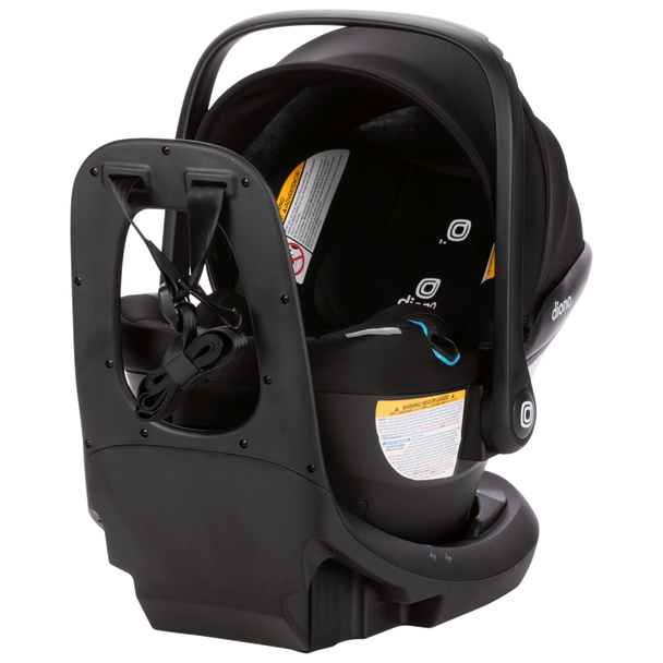 Diono LiteClik 30 XT SafePlus Infant Car Seat & Base - Lightweight Convertible Baby Car Seat with 5-Point Harness, Rear-Facing for Newborns to 30 lbs - Perfect for Travel, Daily Commute & Family Road Trips