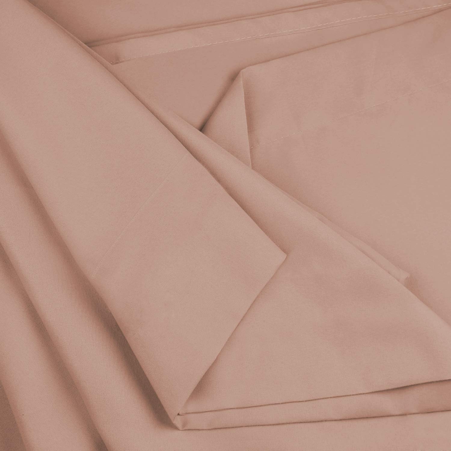 4-Piece Twin Sheet Set - 800 Thread Count 100% Ultra-Fine Cotton Bed Sheets with Extra Long Staple Cotton - Deep Pocket Fits Mattress Up to 14