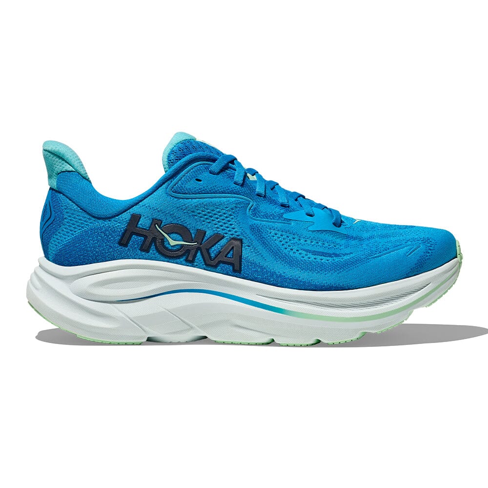 Hoka Men's Clifton 10 Running Shoes - Lightweight Cushioned Road Shoes for Men | Perfect for Marathon Training, Jogging & Everyday Comfort