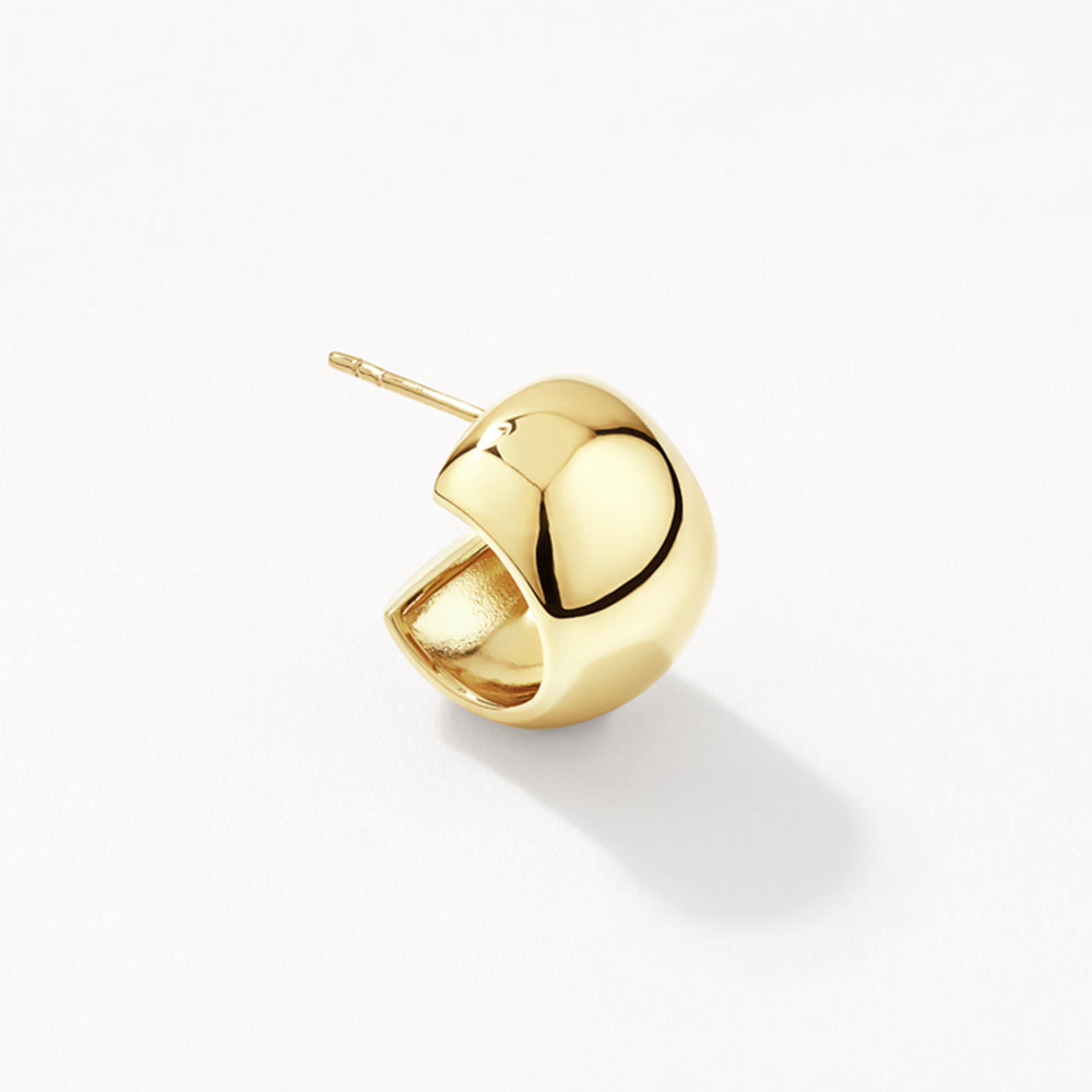 Chunky Gold Hoop Earrings for Women - Trendy Statement Jewelry for Parties, Weddings & Everyday Wear