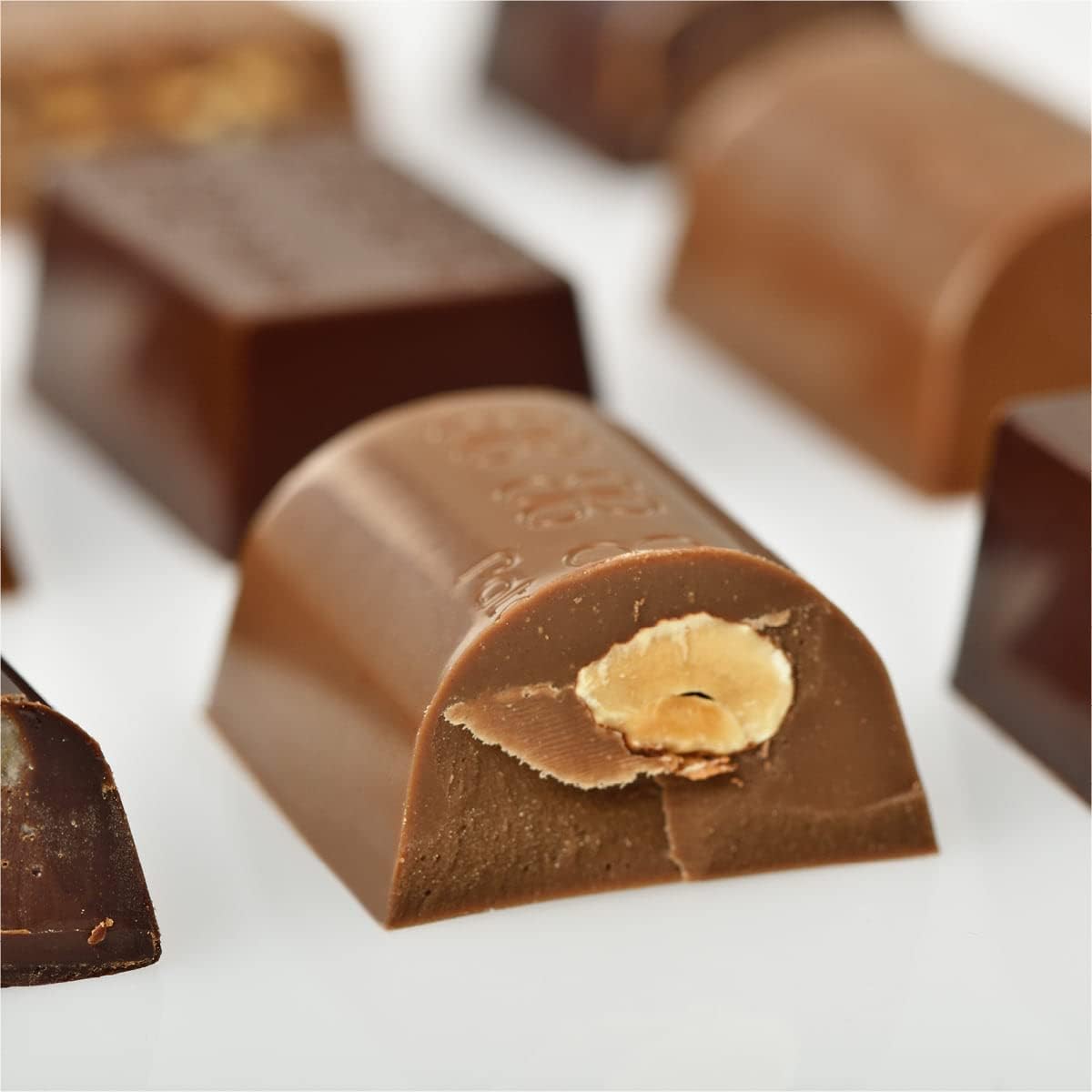 Patchi Ballotin Assorted Milk Chocolate Truffles Gift Box (0.5lb, Pack of 3) - Premium Gourmet Chocolates with All Natural Ingredients - Perfect for Holidays, Birthdays, Corporate Gifts & Romantic Occasions