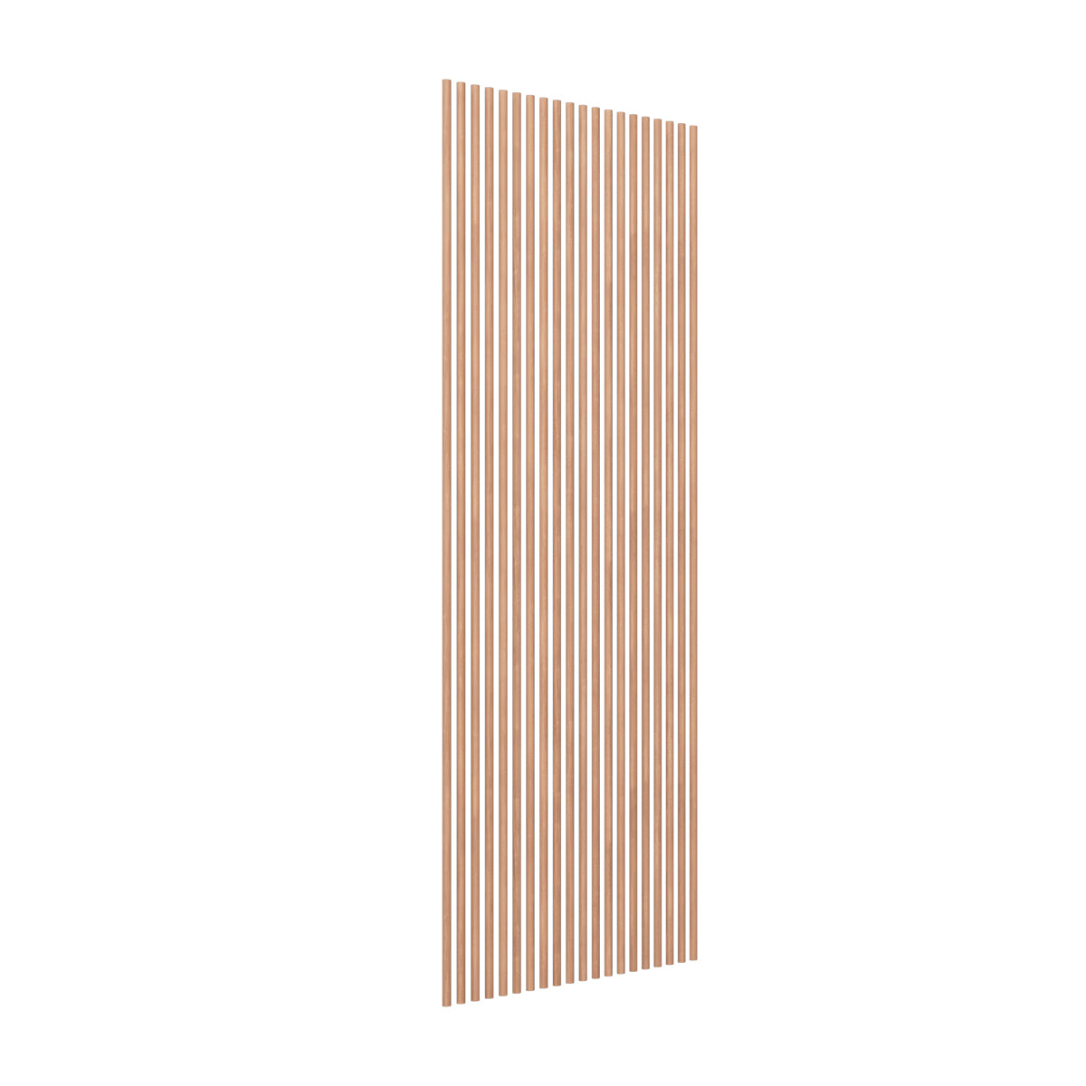 Premium Stain-Grade Hardwood Slats - Half Round Design for DIY Furniture, Cabinets & Home Decor Projects - Perfect for Rustic, Modern & Farmhouse Styles