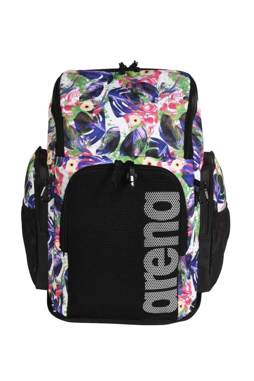**Arena Spiky III Team Backpack 45L - Waterproof Swim & Gym Backpack for Men & Women - Durable Training Gear Bag for Swimming, Sports & Travel - Prints & Solid Colors**
