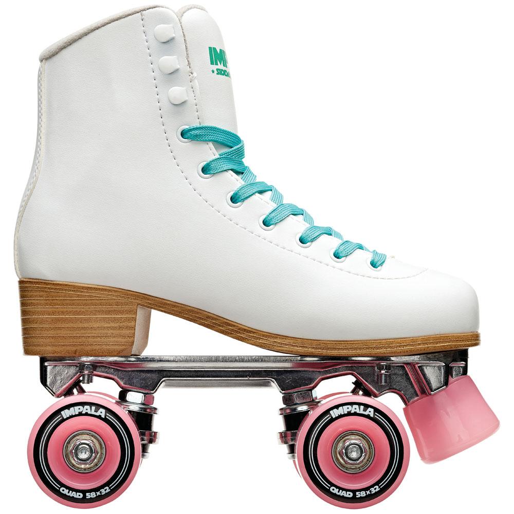 Impala Roller Skates for Women & Men - Retro Quad Skates with Light-Up Wheels for Outdoor & Indoor Skating - Perfect for Rinks, Parks, and Roller Disco Parties