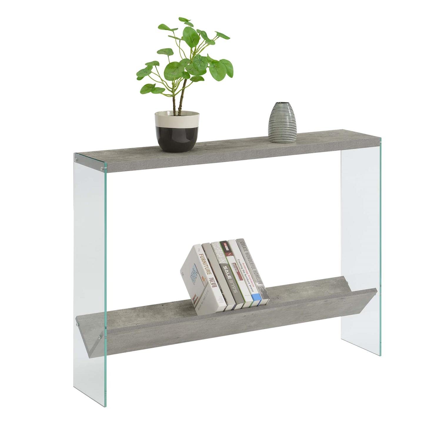 Modern Glass Console Table 42