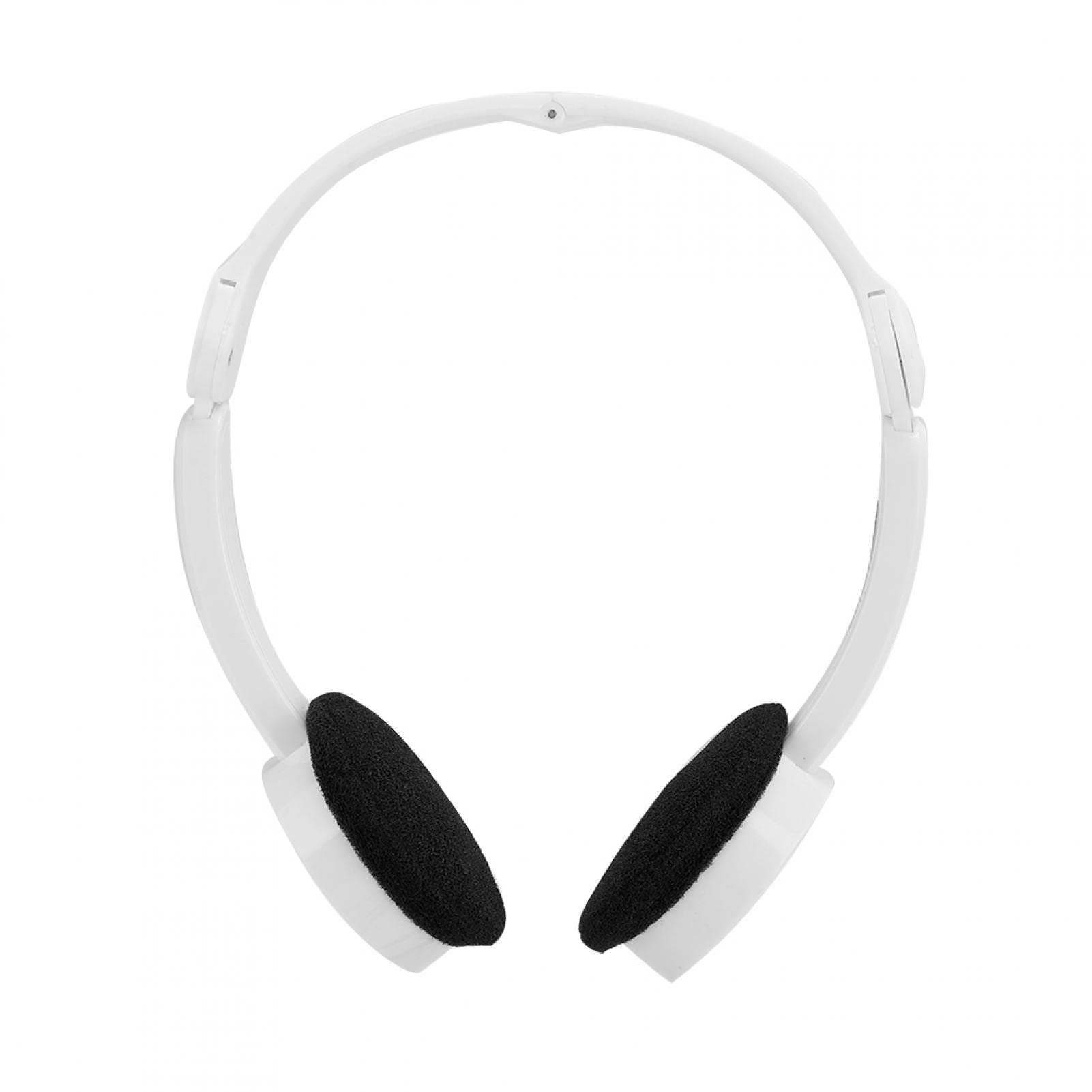 Niiyen Kids Headphones with Microphone - Foldable Wired Stereo Headset for Children, Compatible with Smartphones & Tablets (White) | Perfect for Online Learning, Gaming & Travel