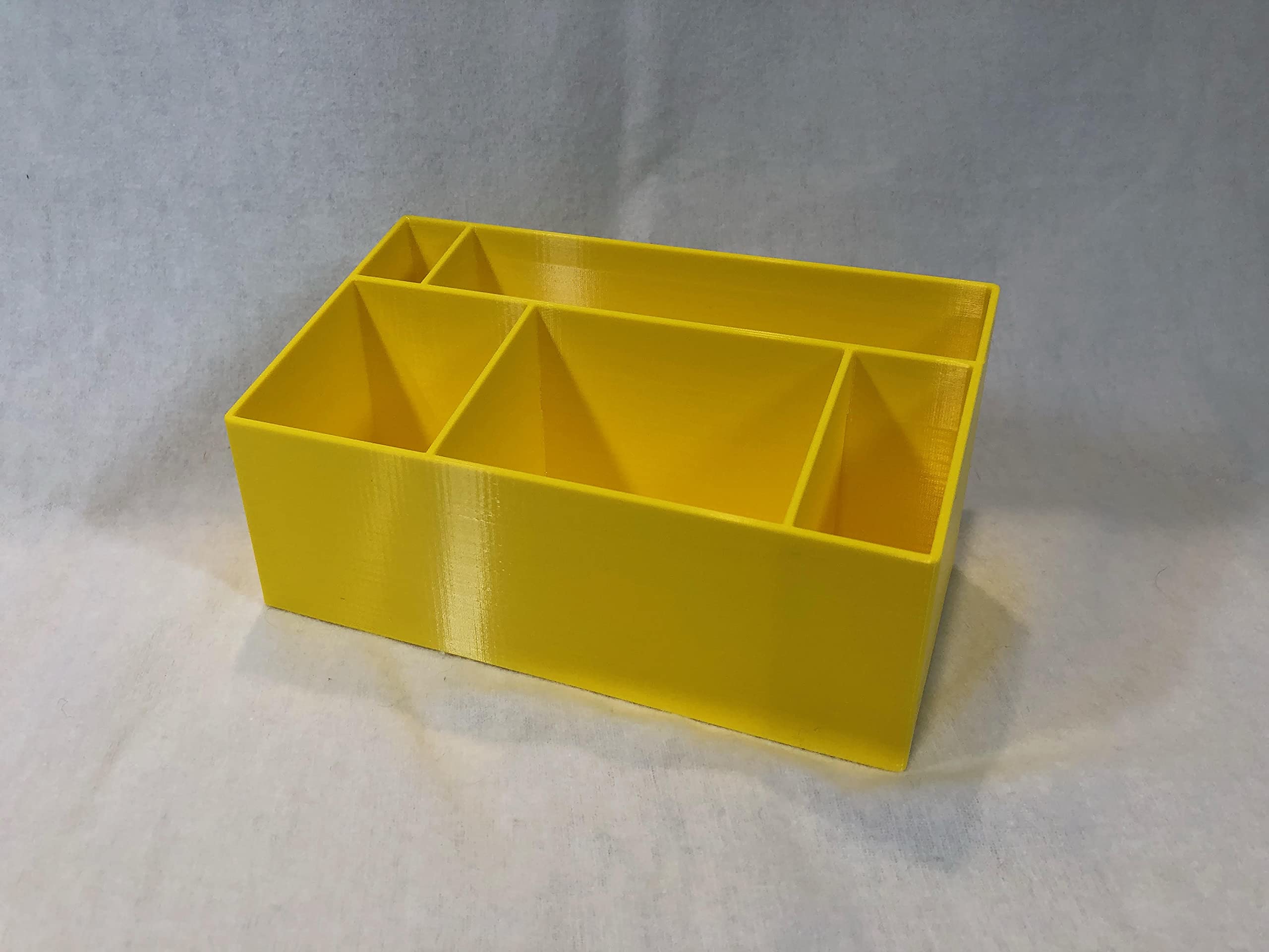 Yellow Basic Paper Crafting Supplies Organizer - Scrapbooking & DIY Project Storage for Artists, Teachers & Crafters - Perfect for Home, Office & Classroom Organization
