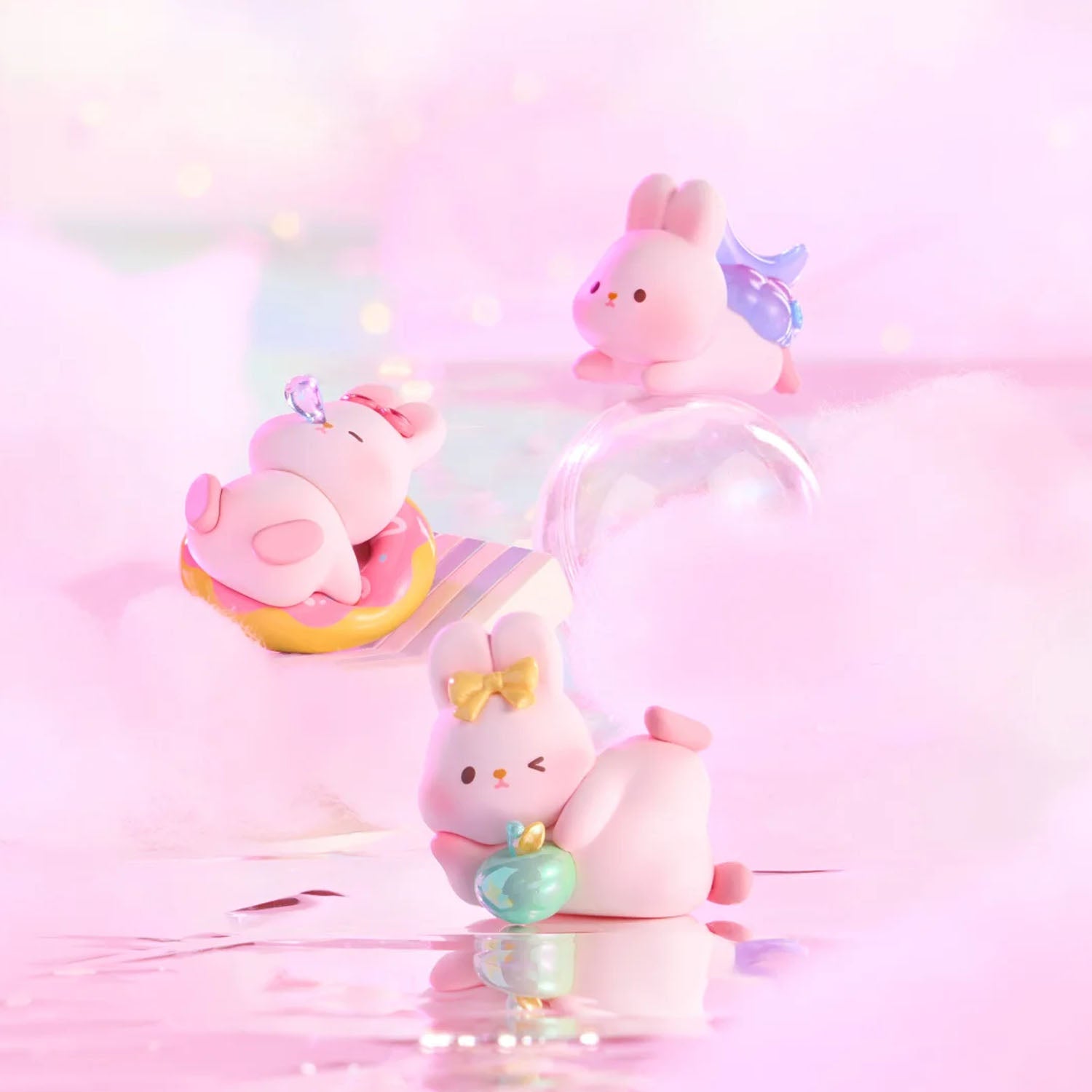 MOMO BUNNY Enjoy Life Mini Beans Series Blind Box - Cute Collectible Vinyl Figures for Kids & Adults - Perfect for Party Favors, Gifts & Surprise Toys