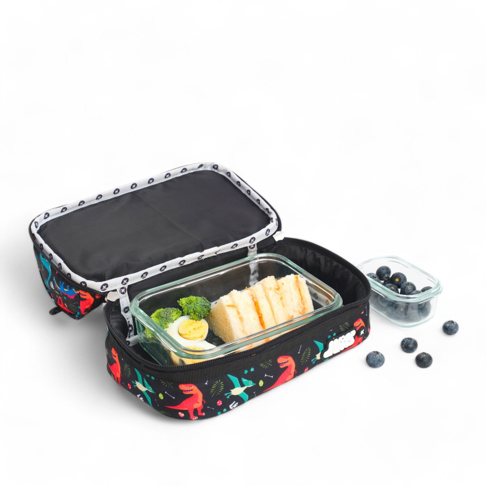 Dinosaur Insulated Lunch Box for Kids - Leak Proof & Eco-Friendly Reusable Lunch Bag for School, Work, Picnics & Outdoor Activities