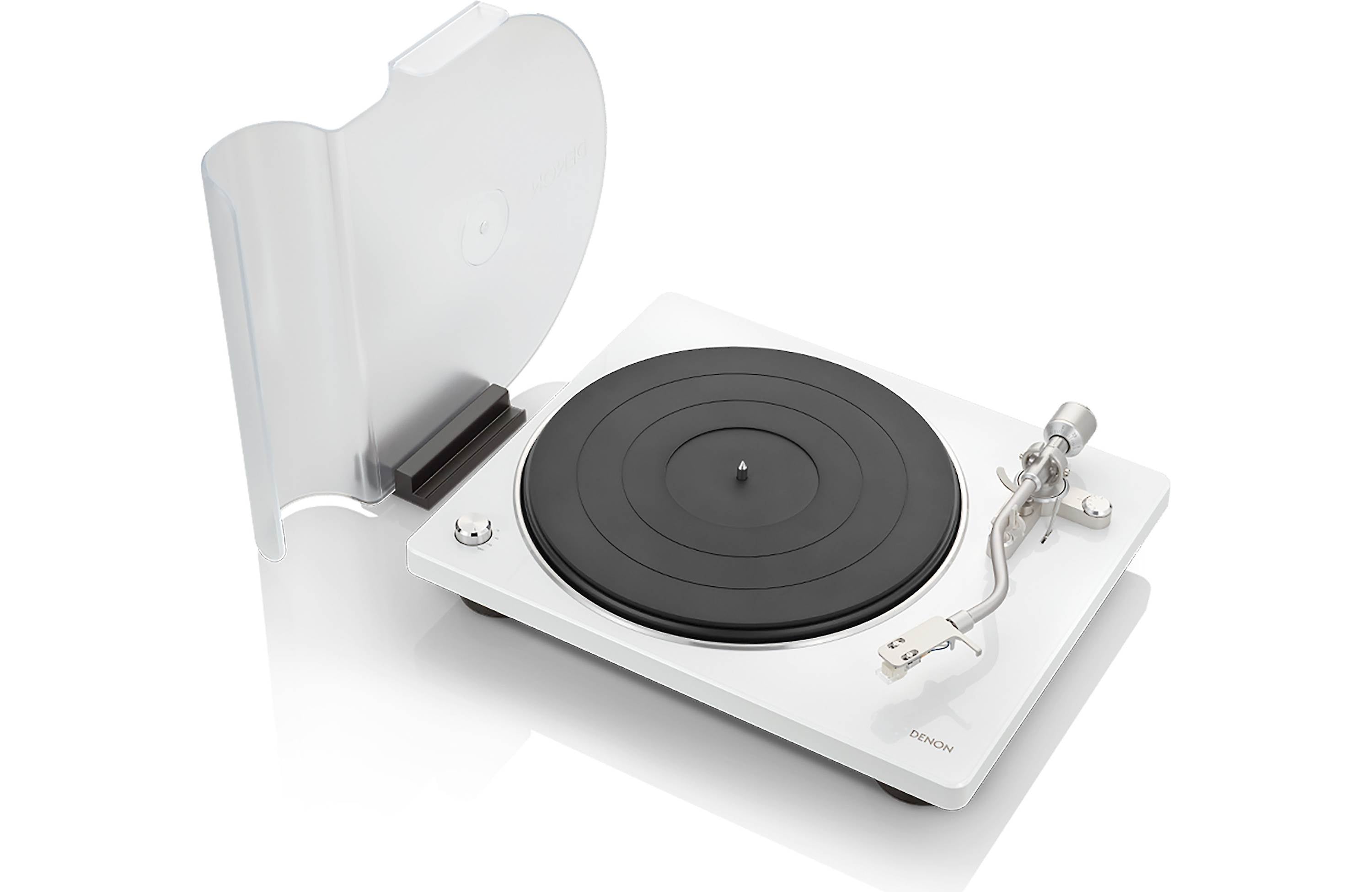 Denon DP-400 Fully Automatic Turntable with Ortofon 2M Red Cartridge - Hi-Fi Vinyl Record Player for Home Audio & DJ Setup - Perfect for Audiophiles & Music Enthusiasts