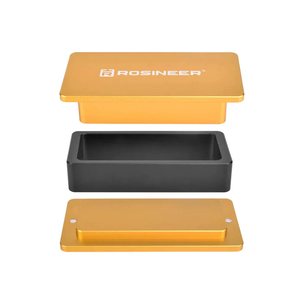 Rosineer 2 X 4 Rosin Pre Press Mold - Durable Stainless Steel Hash Press for DIY Rosin Extraction - Perfect for Home Use, Cannabis Concentrates, and Essential Oils