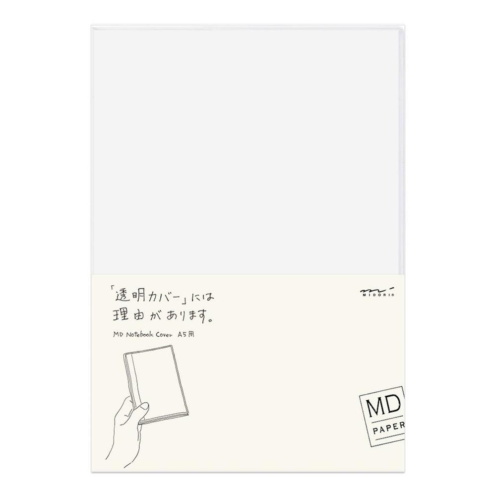 Premium MD Paper Notebook Cover - Clear Protective Cover for Journaling, Sketching & Note-Taking - Durable & Stylish for Office, School & Travel Use