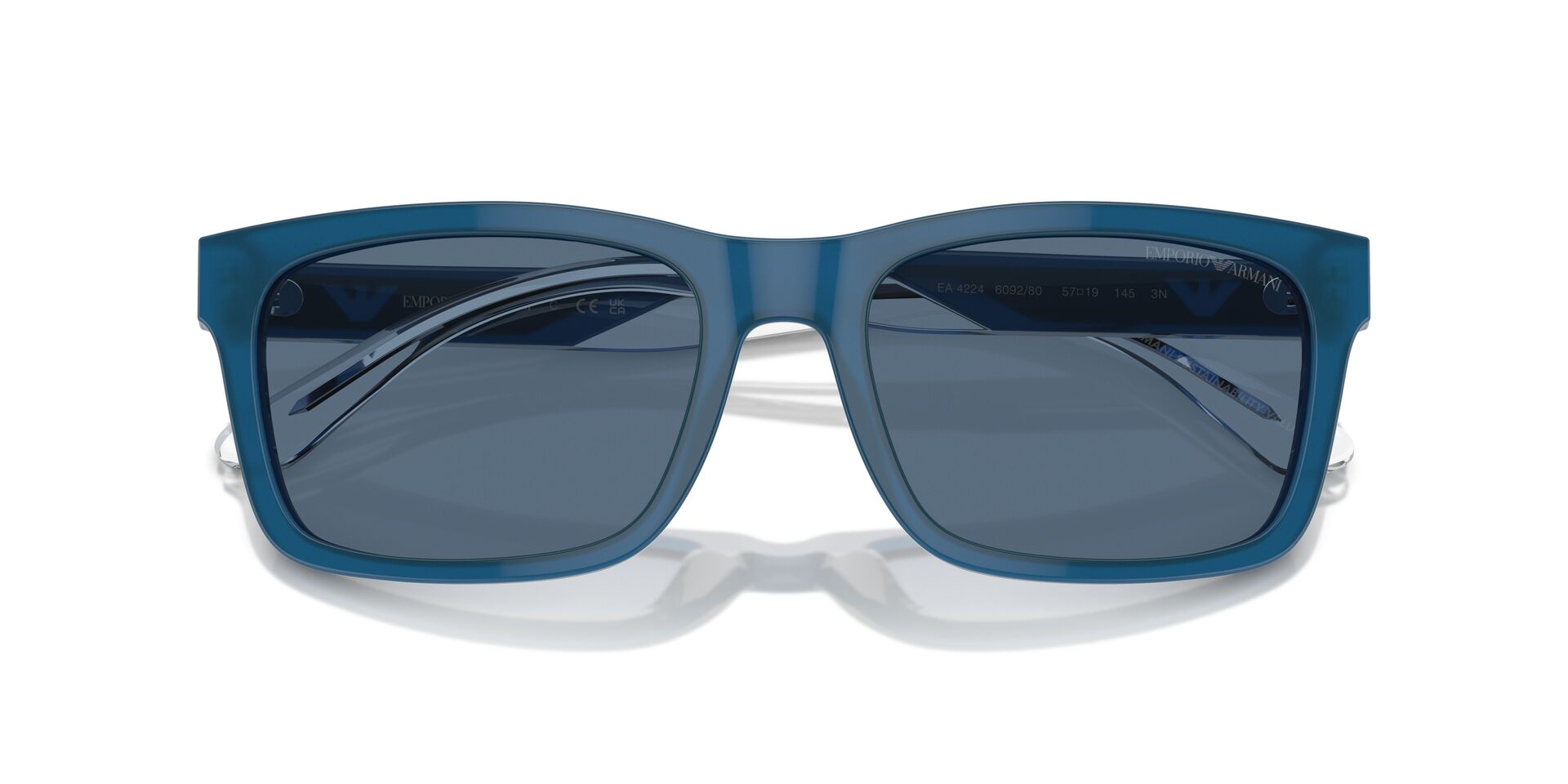 Emporio Armani EA4224 Sunglasses - Polarized UV Protection Aviator Style for Men & Women | Perfect for Driving, Outdoor Sports & Fashion Accessories