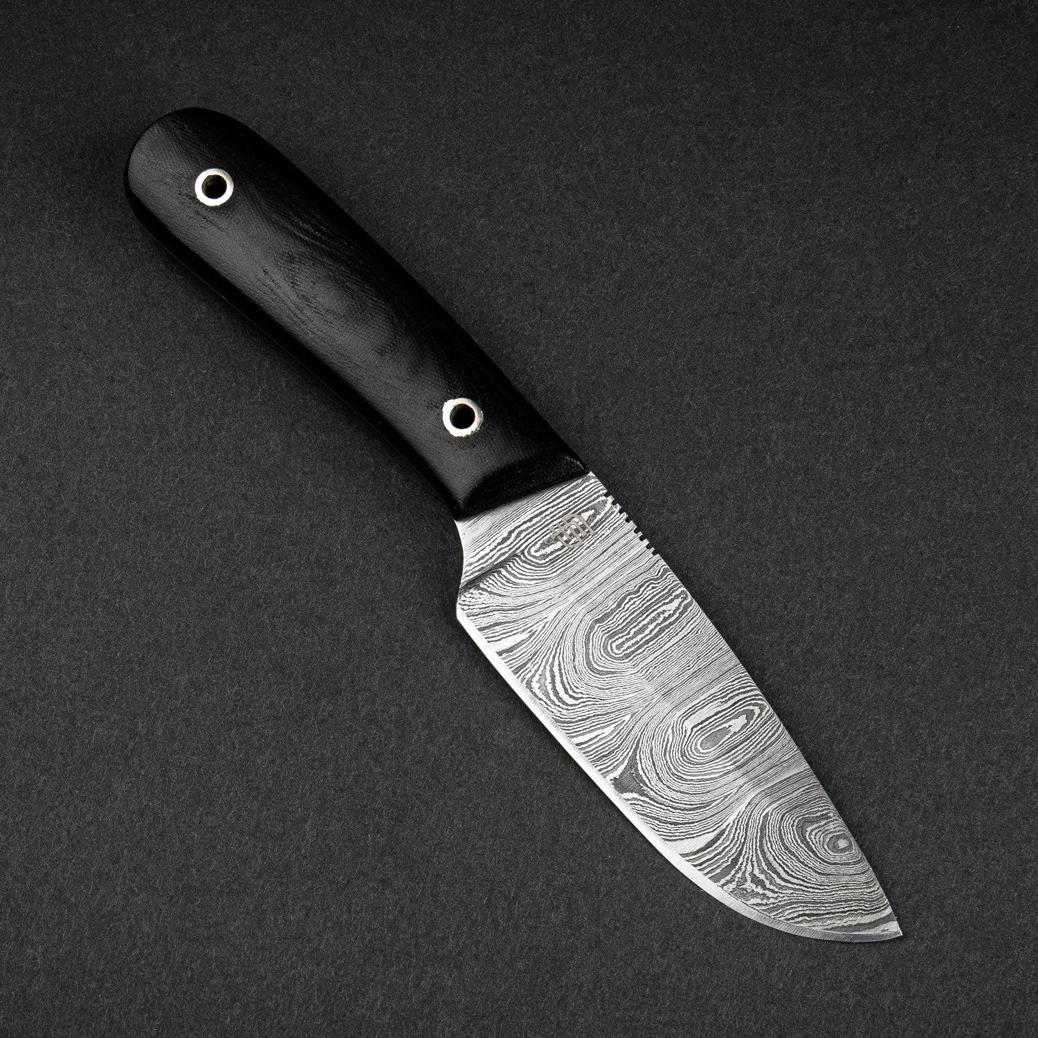 EDC Fixed Blade Knife - High Carbon Damascus Steel, Razor Sharp, Durable Outdoor Survival Tool for Camping, Hunting & Bushcraft