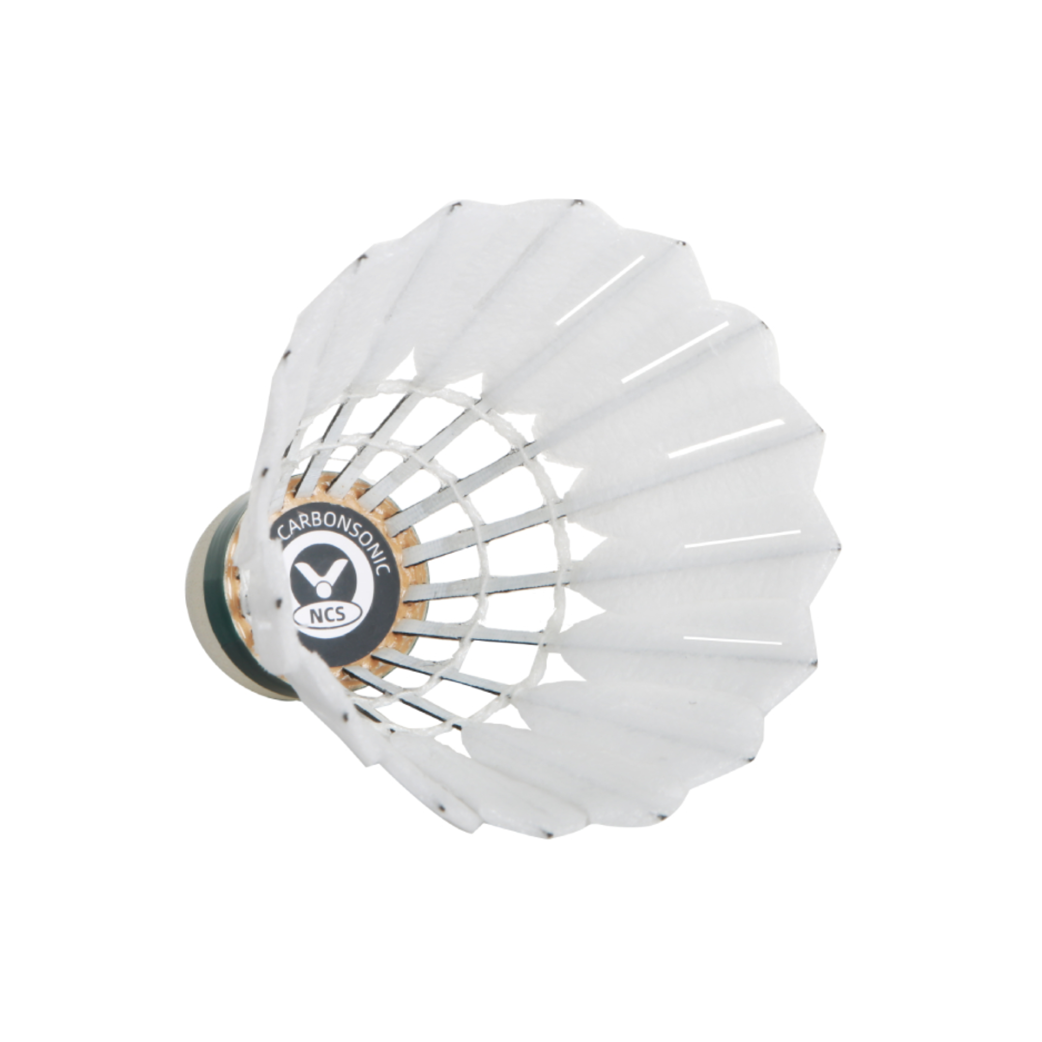 Victor NCS New Carbon Sonic Synthetic Badminton Shuttlecocks - Durable & High-Performance Featherless Badminton Birdies for Indoor/Outdoor Training & Competitive Play