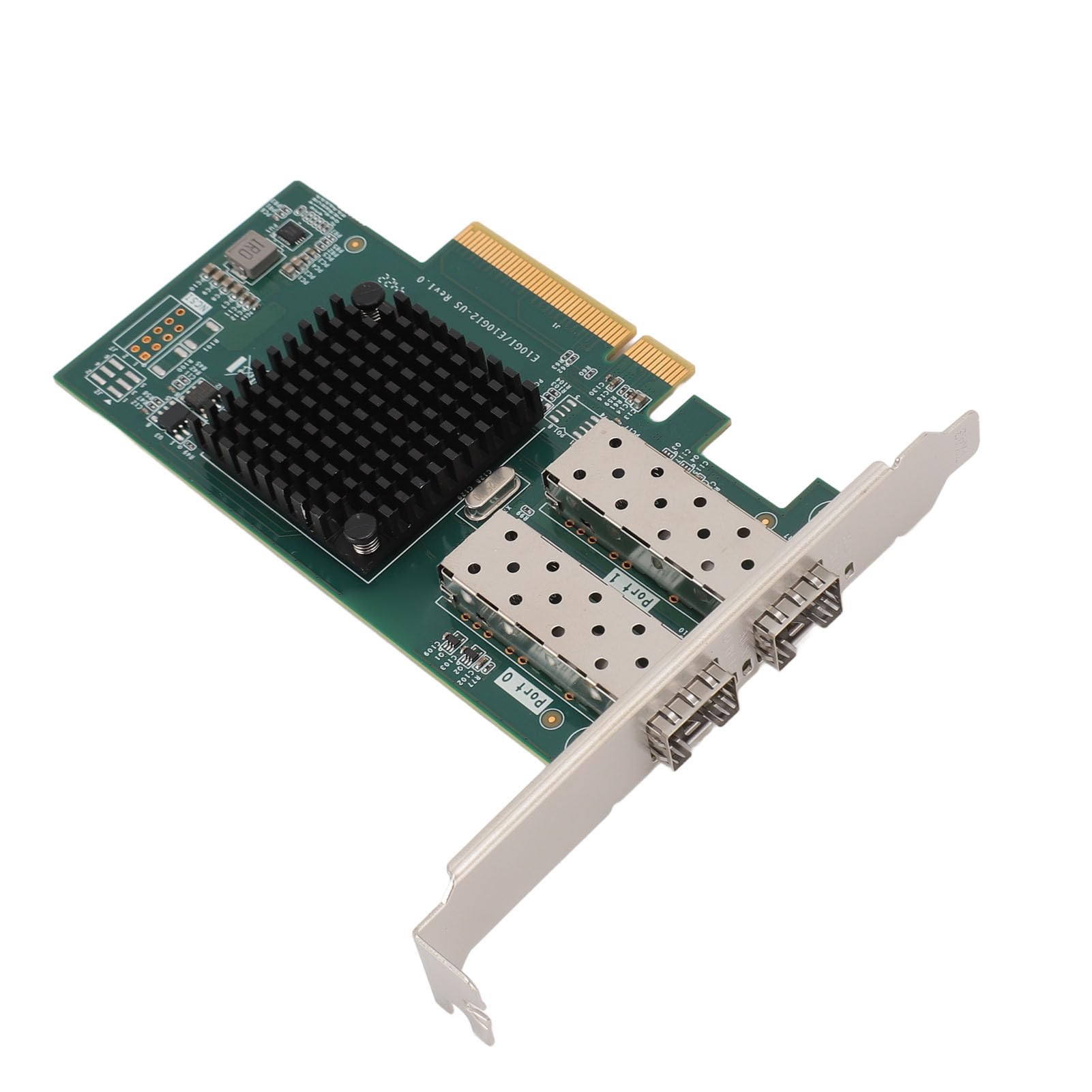 High-Speed 10GbE PCIe Network Card - Dual Port Gigabit PCI Express Ethernet Adapter with 82599 Chipset for PC Desktop & Enterprise Servers | Ideal for Gaming, Streaming & Data Centers