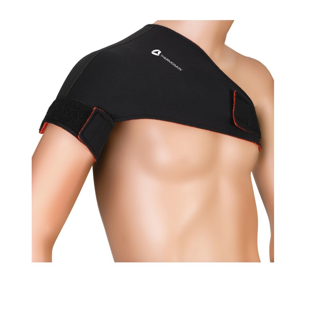 Thermoskin Sport Shoulder Wrap - Adjustable Support for Shoulder Pain Relief - Ideal for Sports Injuries, Arthritis & Post-Surgery Recovery - Perfect for Athletes, Gym Workouts & Daily Comfort