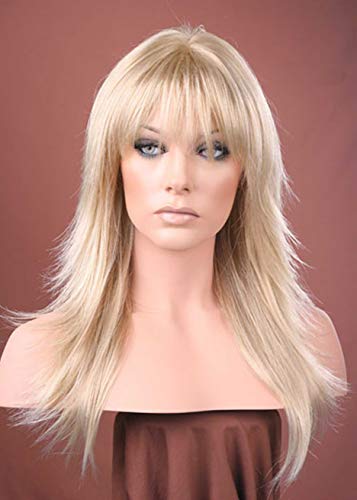 Ash Blonde Flicked Layers
