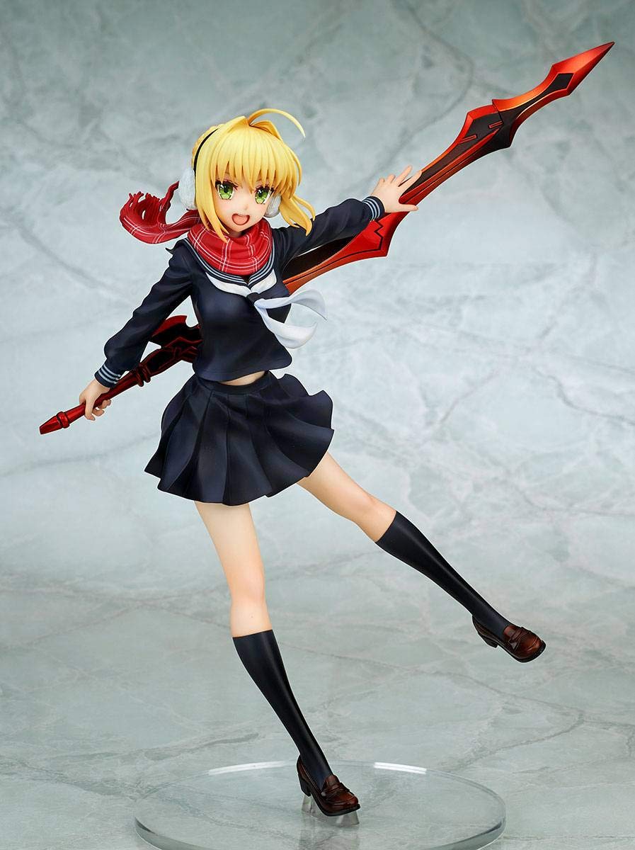 Fate/EXTELLA Link: Nero Claudius Winter Rome Ver. 1/7 Scale Anime Figure - Perfect for Collectors, Gaming Enthusiasts, and Home Decoration