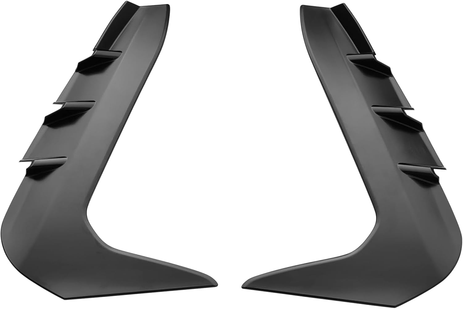 STI Style Matte Black ABS Plastic Front Fender Side Vent for 2022-2024 Subaru BRZ & Toyota GR86 - 2PC Set, Decorative Trim Cover for Enhanced Sporty Look - Perfect for Car Enthusiasts & Auto Customization Projects