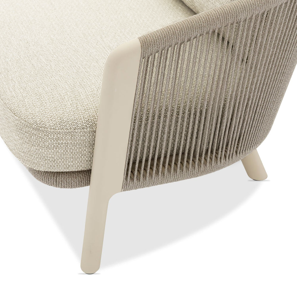 Alta II Outdoor Beige Sofa - Waterproof Patio Furniture Set for Garden, Poolside & Backyard Relaxation