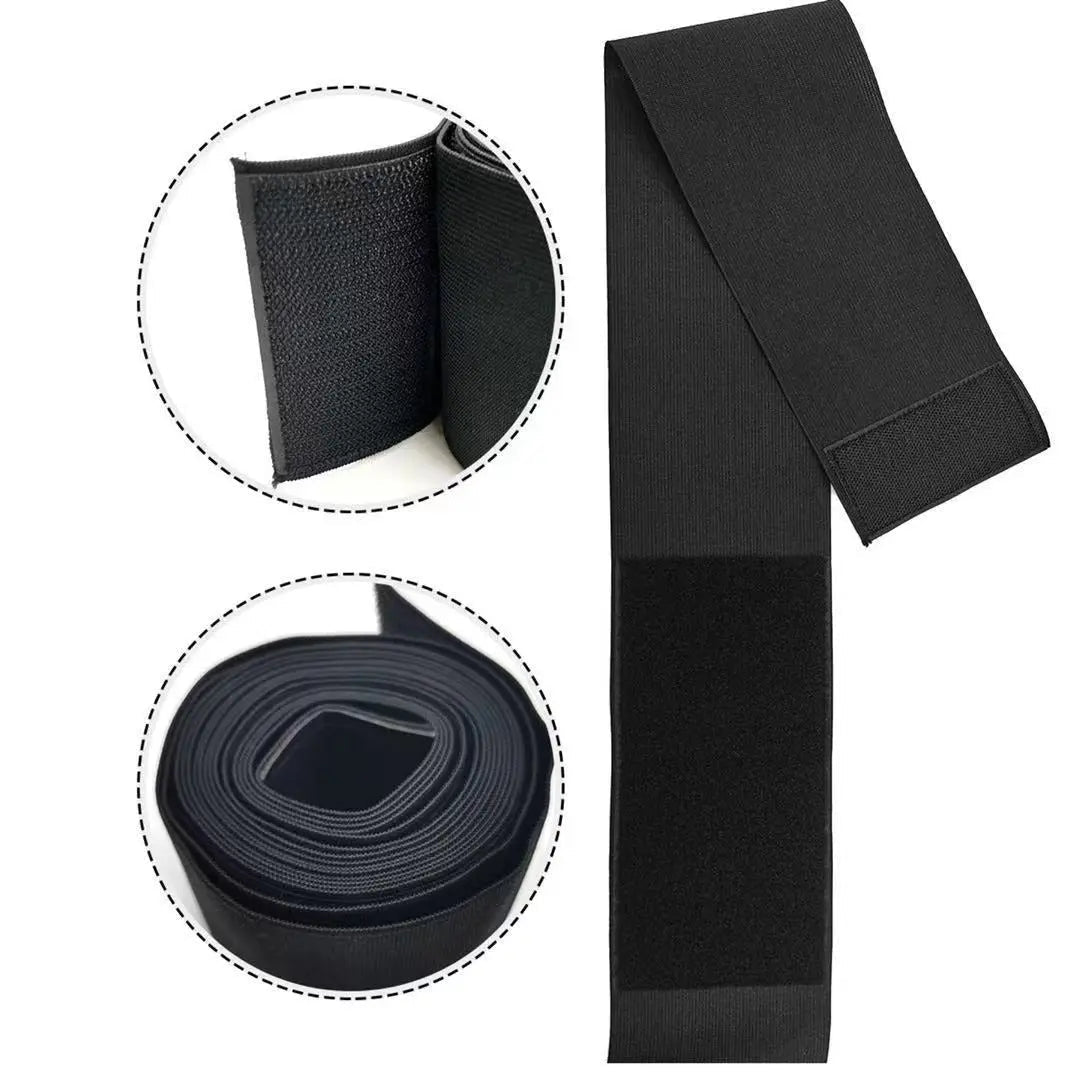 Madelyn Tummy & Waist Slimming Wrap Belt Trainer for Women - Postpartum Belly Band, Workout Waist Trainer, Body Shaper for Weight Loss & Toning - Perfect for Gym, Yoga & Everyday Wear