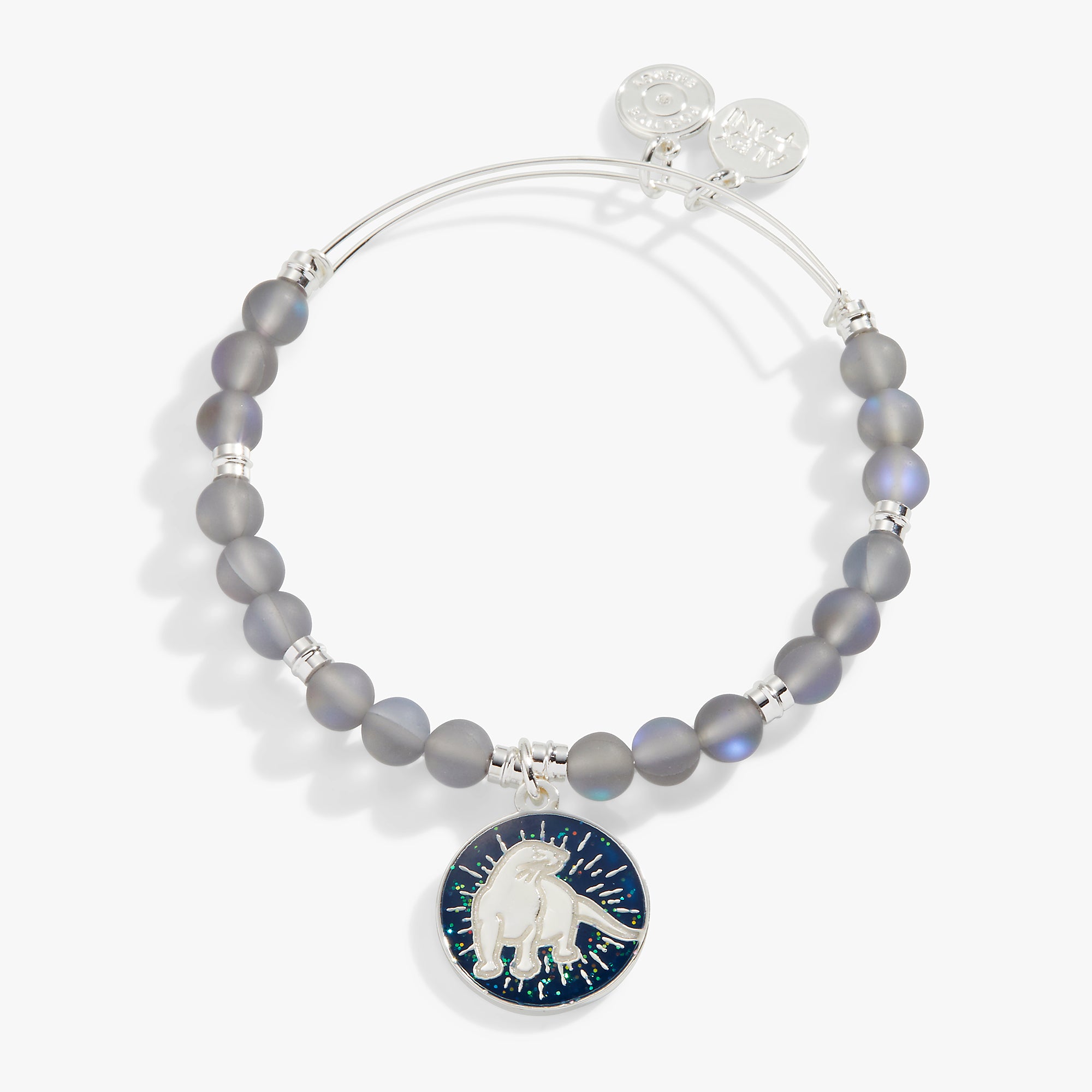 Harry Potter™ Otter Patronus Charm Bracelet with Beads - Magical Jewelry Gift for Fans, Perfect for Cosplay & Wizarding World Events