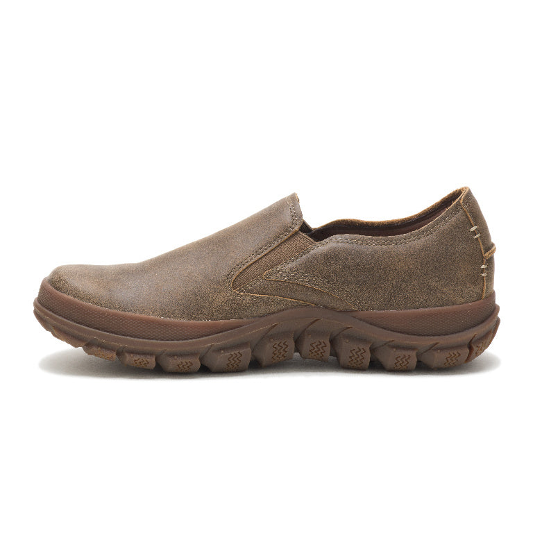 Comfortable Fused Soft Toe Slip-On Shoes Light Brown for Men & Women - Perfect for Casual Wear, Work, and Outdoor Activities