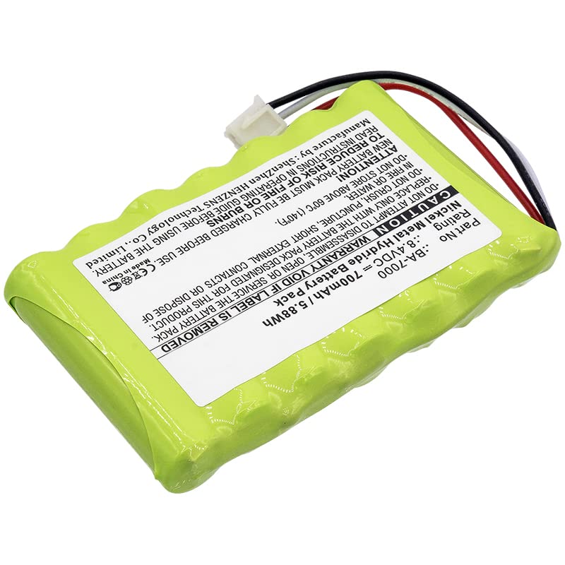 Synergy Digital Replacement Battery for Brother BA-7000 Printer - Ni-MH 8.4V 700mAh High Capacity Printer Battery - Perfect for Office Printing & Document Scanning