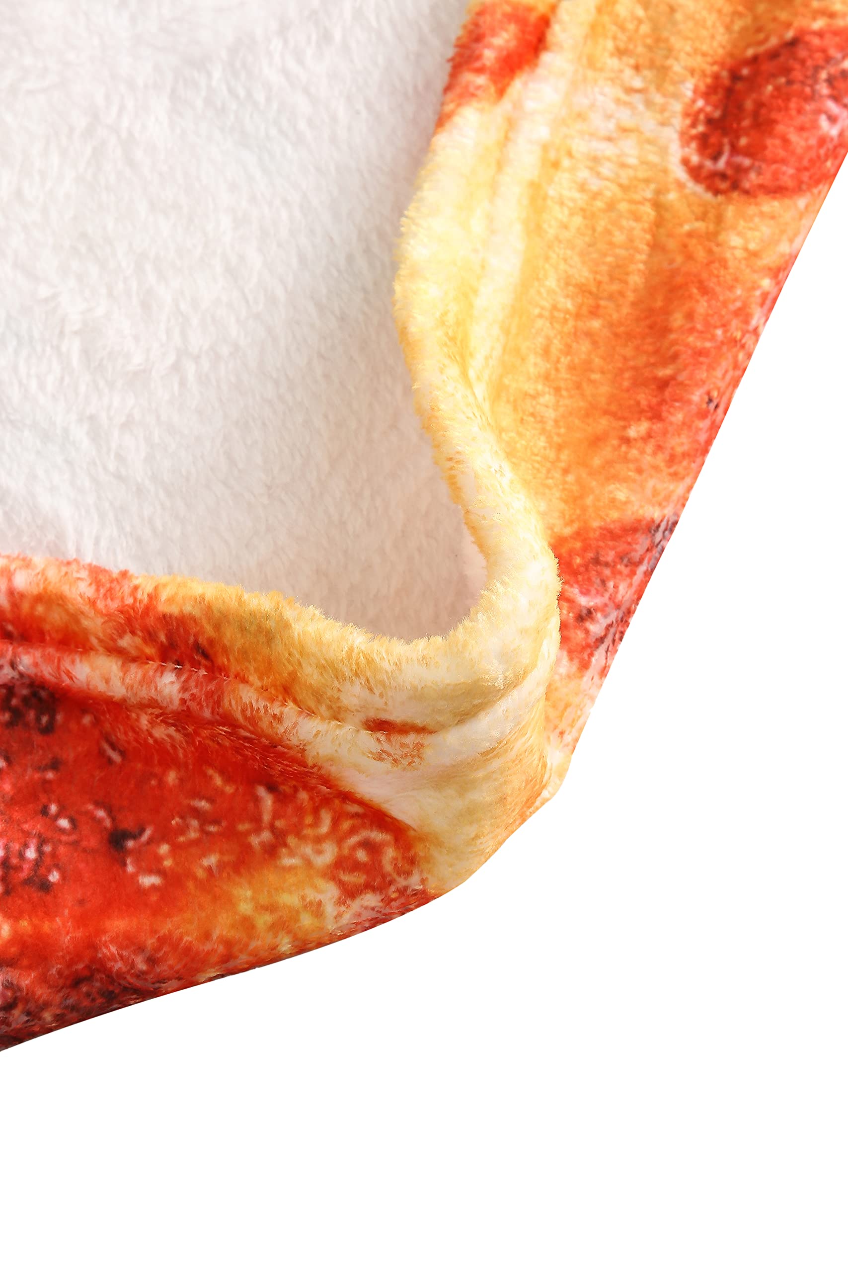 Funny Pizza Blanket for Adults & Kids - Cozy Pepperoni Pizza Throw Blanket - Perfect for Movie Nights, Gifts & Pizza Lovers