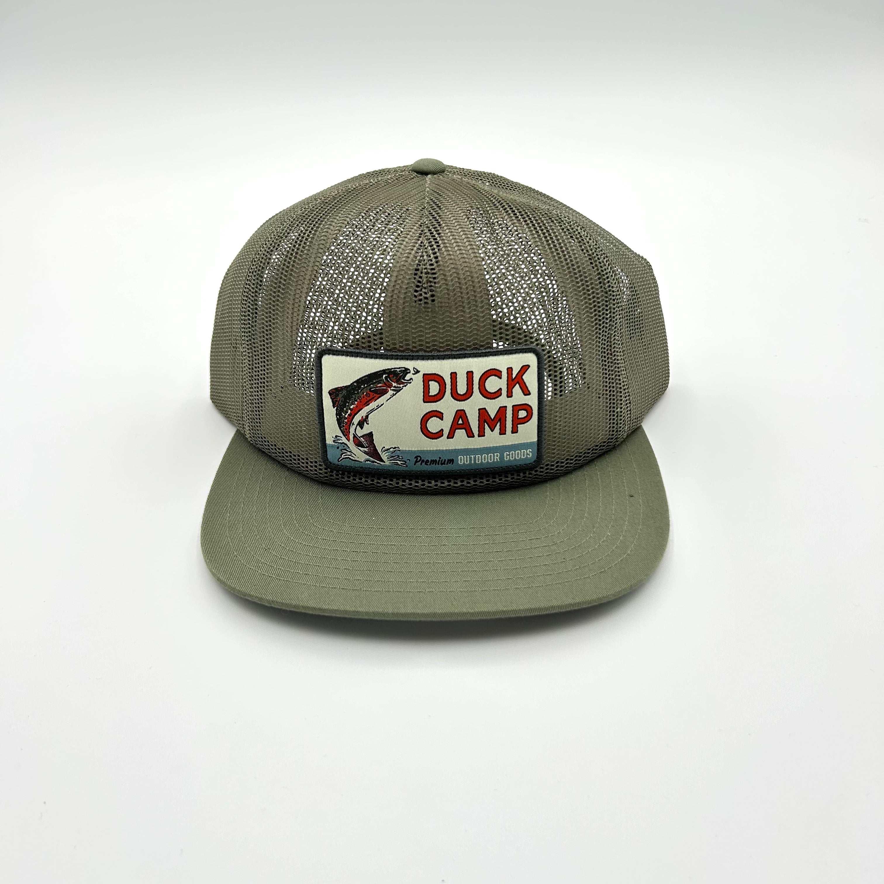 Duck Camp Mesh Trucker Hat for Men & Women - Breathable Adjustable Baseball Cap for Outdoor, Hiking, Fishing & Summer Activities