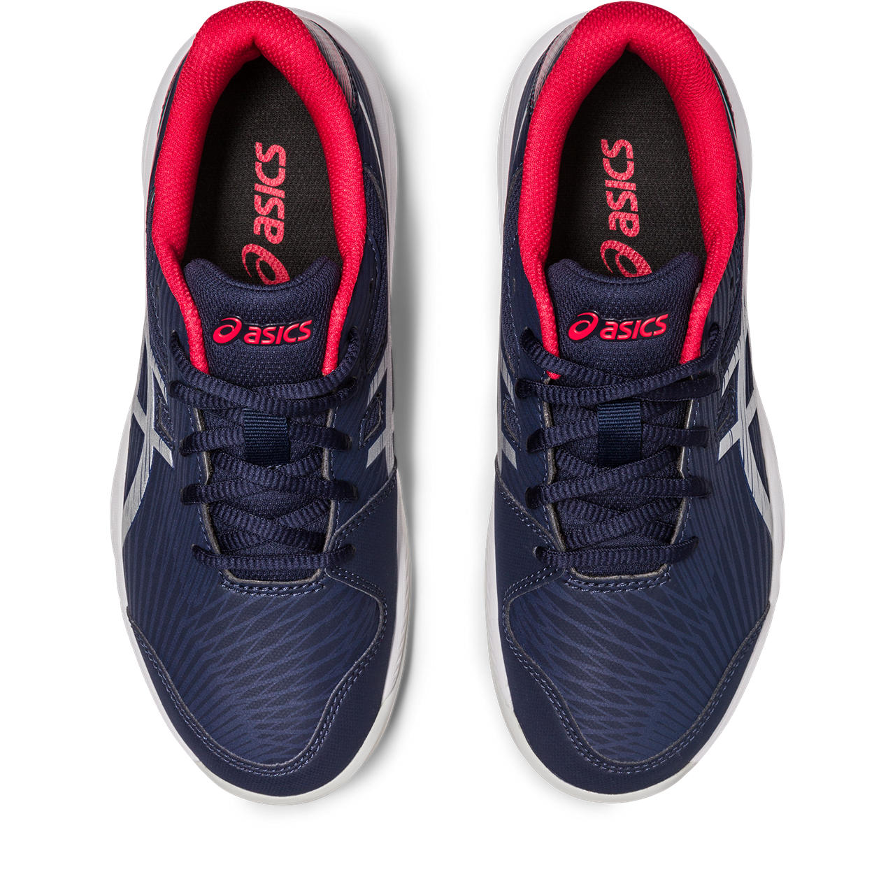 ASICS Gel Game 9 GS Junior Tennis Shoes for Girls - Navy/Silver - Lightweight & Supportive Court Shoes for Junior Players - Perfect for Tennis Training & Matches